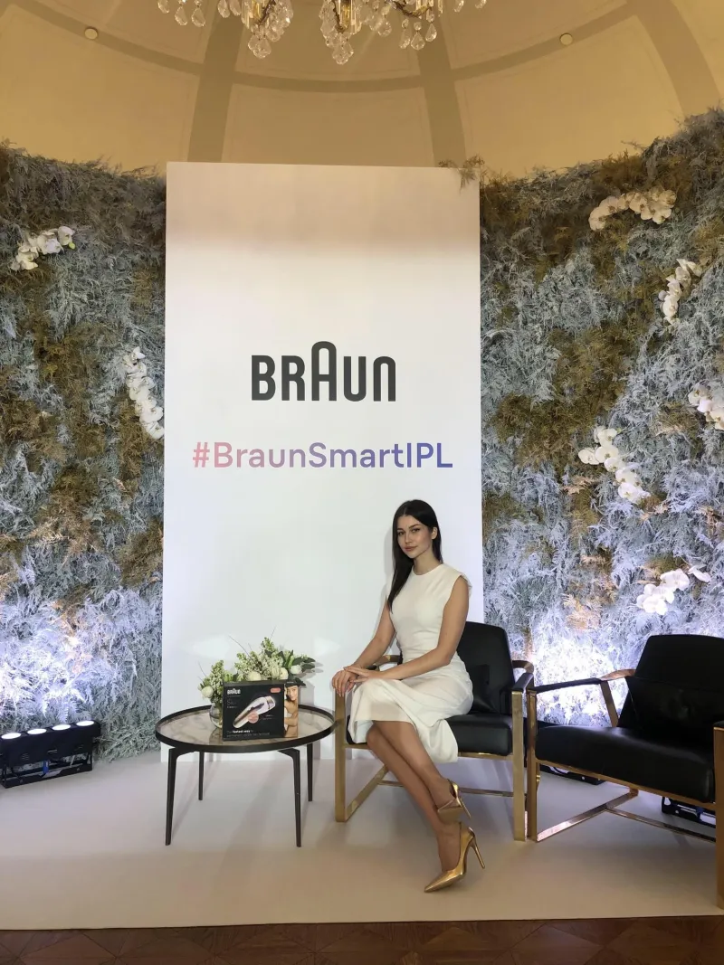 Hostessa na evencie Braun w Warszawie